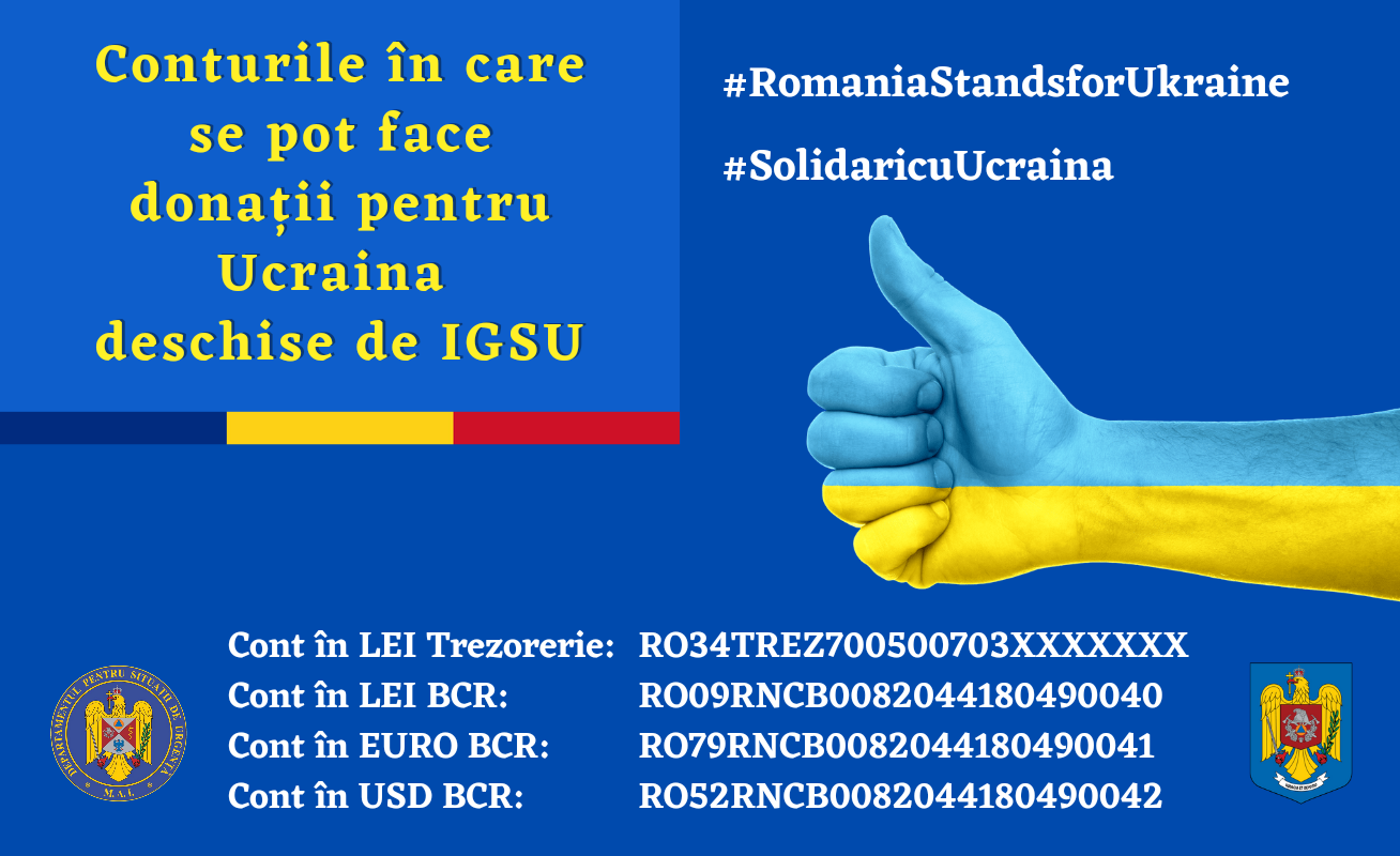 Ajutor Umanitar pentru cetățenii ucraineni 
