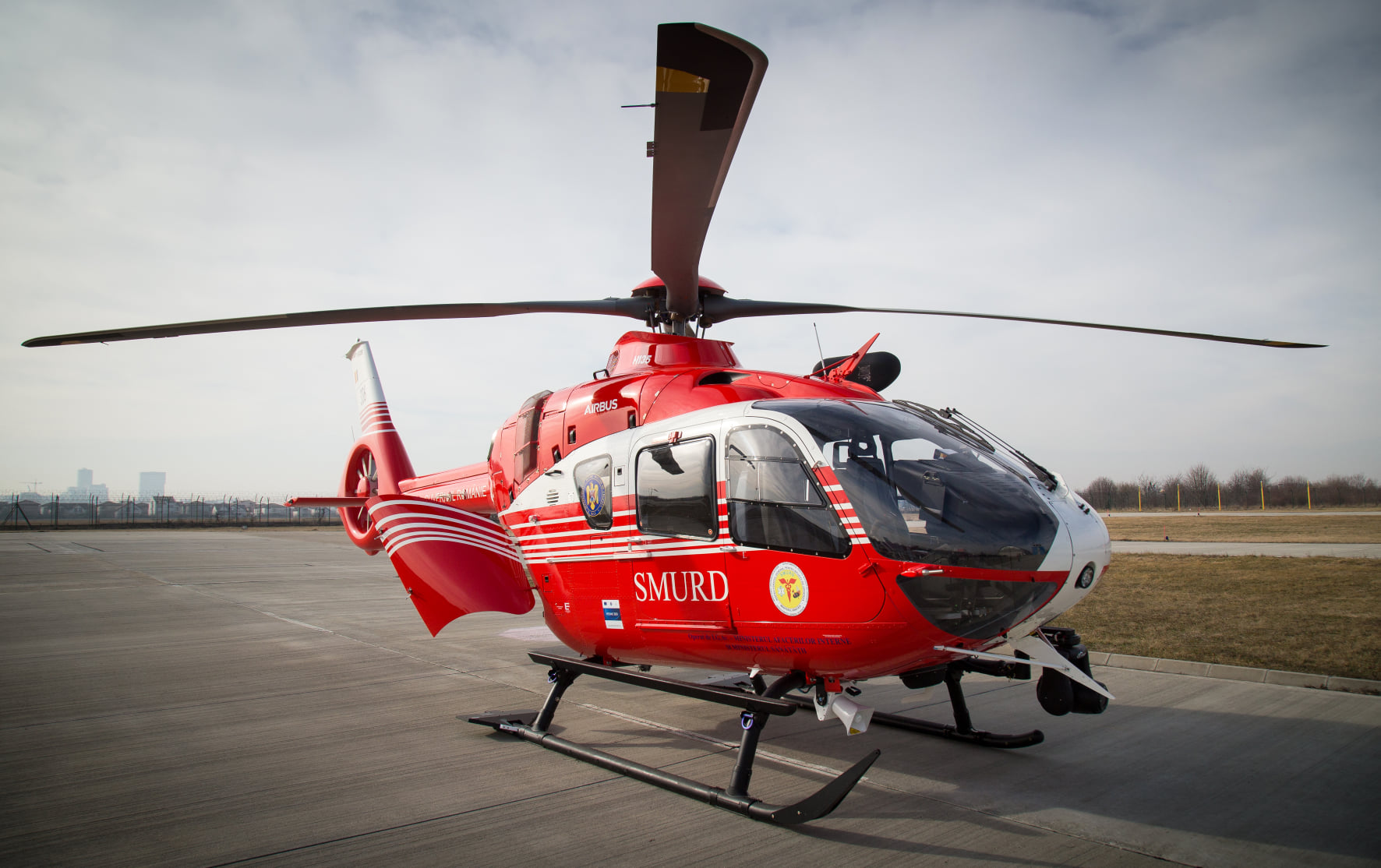 Trei noi elicoptere SMURD au intrat în dotarea Inspectoratului General de Aviație al MAI!